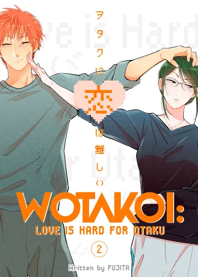 Cover of Wotakoi: Love is Hard for Otaku, Vol. 2 (English edition)