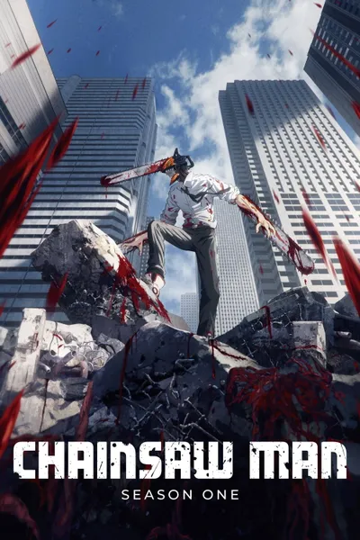 Chainsaw Man Season 1 anime poster