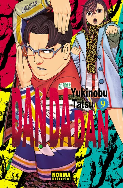 Portada de Dandadan, Tomo 9 (edición en español)