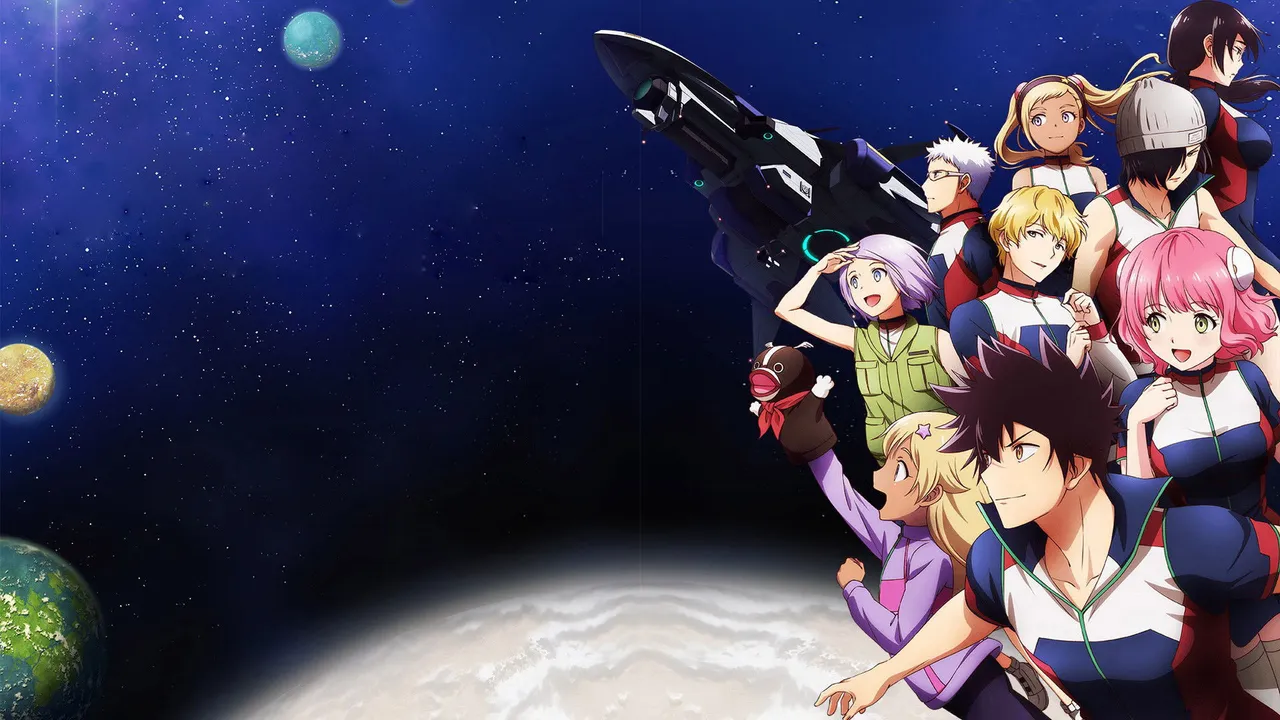 Astra Lost in Space anime key visual