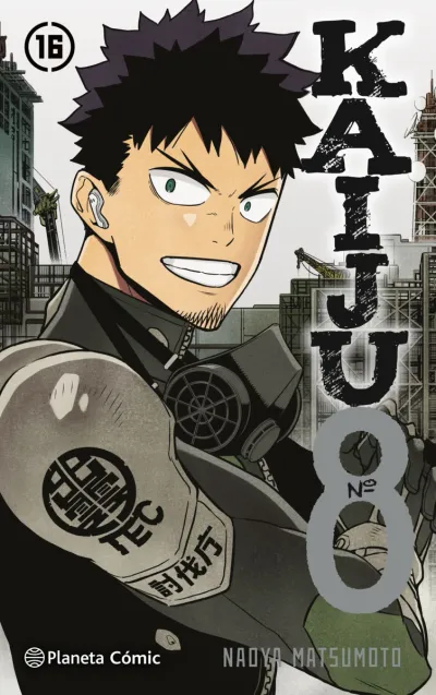 Portada de Kaiju No. 8, Tomo 16