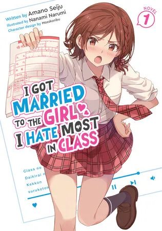 Cover of I Got Married to the Girl I Hate Most in Class, Vol. 1 (English edition)