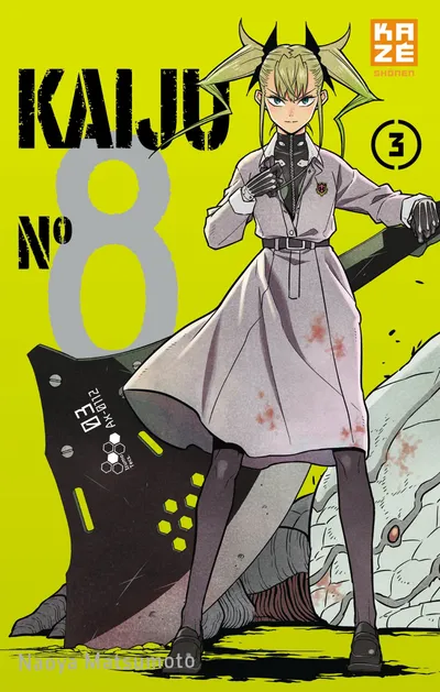 Couverture de Kaiju No. 8, Tome 3
