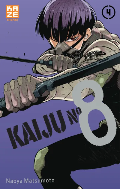 Couverture de Kaiju No. 8, Tome 4