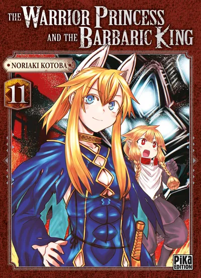 Couverture de The Warrior Princess and the Barbaric King, Tome 11
