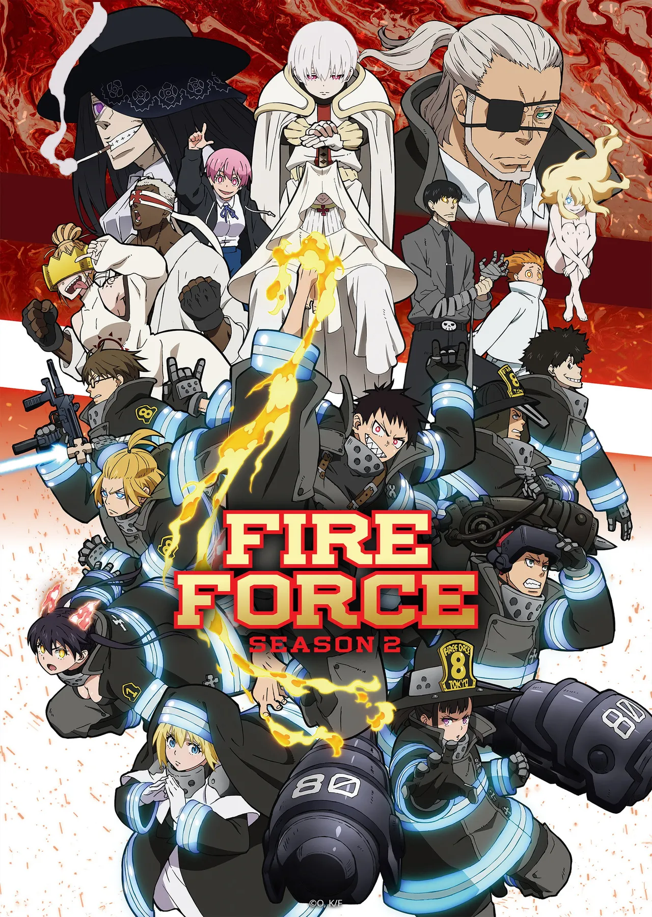 Póster del anime Fire Force, Temporada 2
