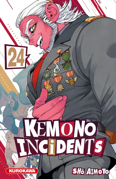 Couverture de Kemono Incidents, Tome 24