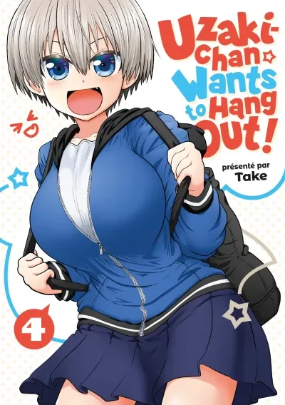 Couverture de Uzaki-chan Wants to Hang Out!, Tome 4 (édition en français)