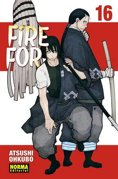 Portada de Fire Force, Tomo 16