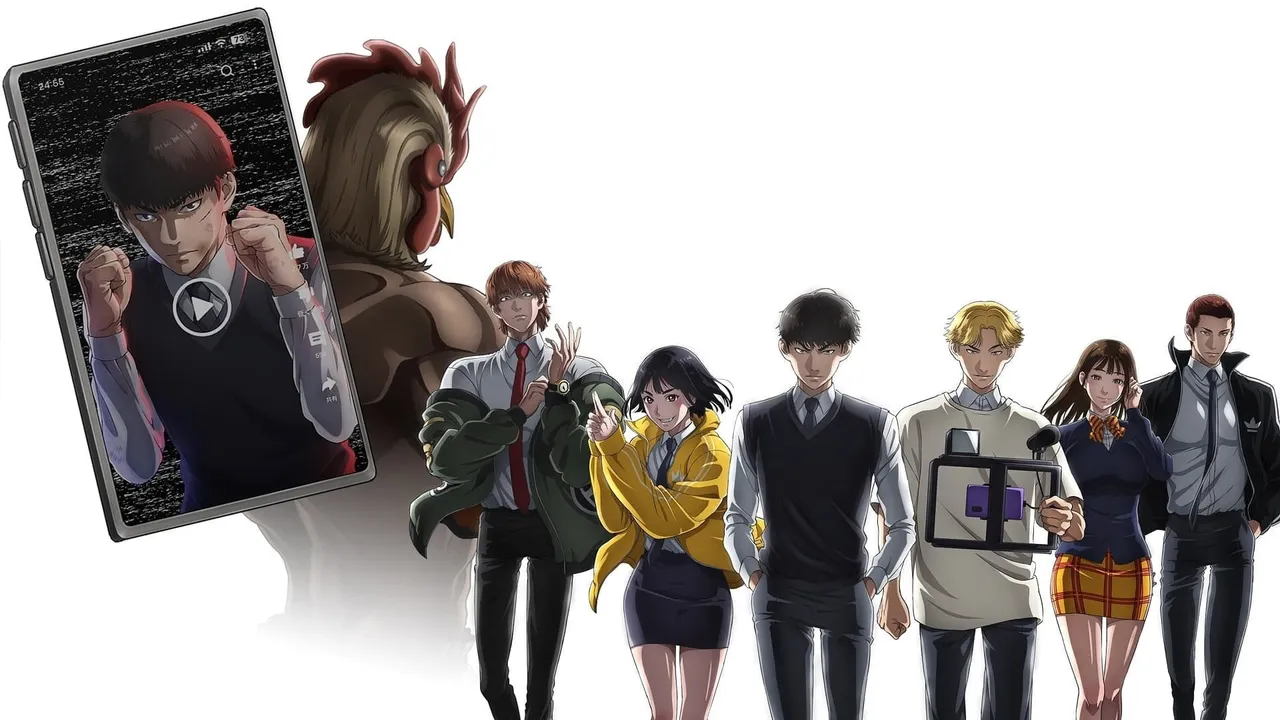 Viral Hit anime key visual