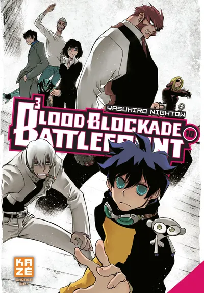 Couverture de Blood Blockade Battlefront, Tome 10