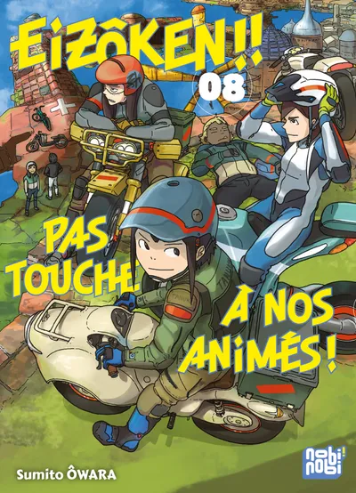 Couverture de Eizôken !! Pas touche à nos animés !, Tome 8