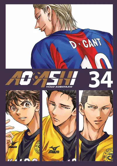 Portada de Aoashi, Tomo 34