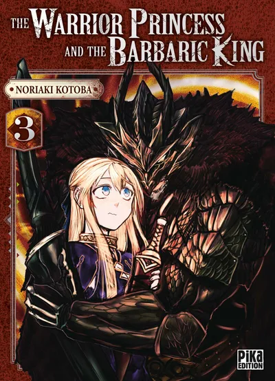 Couverture de The Warrior Princess and the Barbaric King, Tome 3