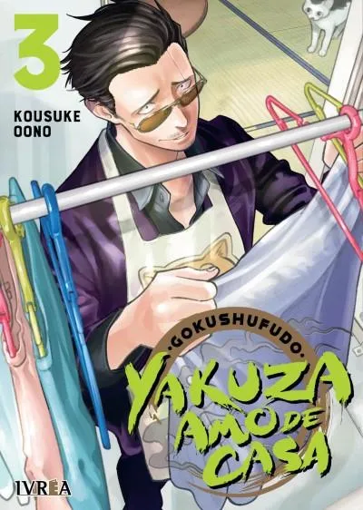 Portada de Gokushufudo: Yakuza Amo de Casa, Tomo 3 (edición en español)
