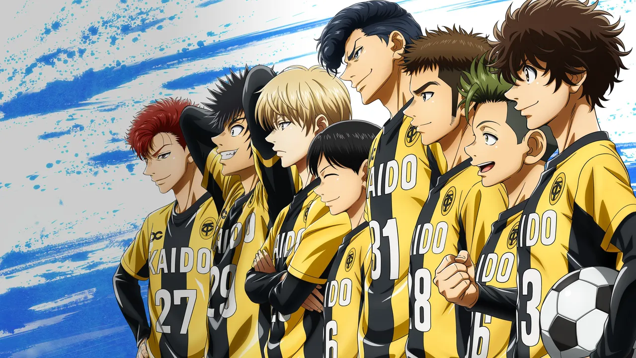 Aoashi anime key visual