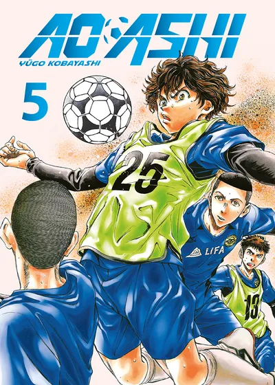 Portada de Aoashi, Tomo 5