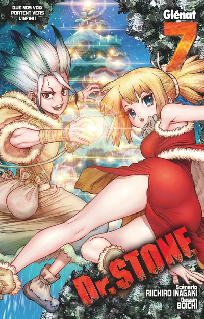 Couverture de Dr. STONE, Tome 7 (édition en français)