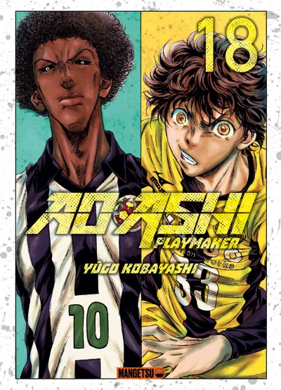 Couverture de Aoashi, Tome 18
