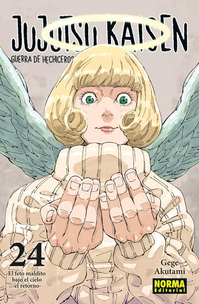 Portada de Jujutsu Kaisen, Tomo 24