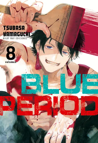 Portada de Blue Period, Tomo 8