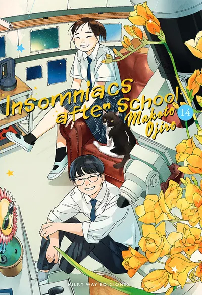 Portada de Insomniacs After School, Tomo 14