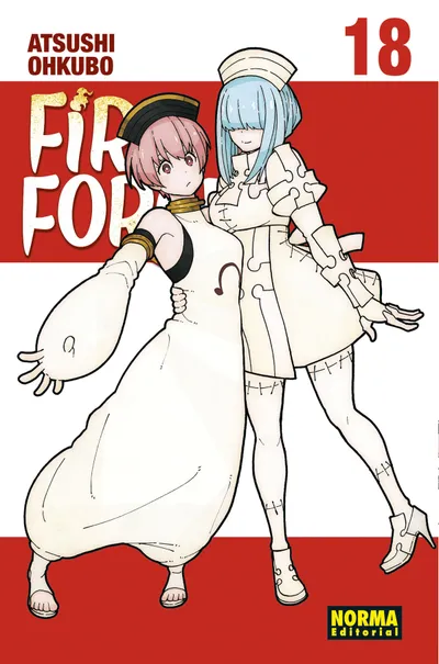 Portada de Fire Force, Tomo 18