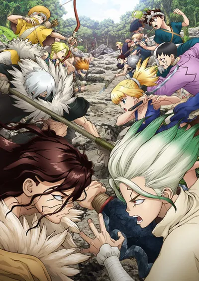 Dr. STONE Season 2 anime poster