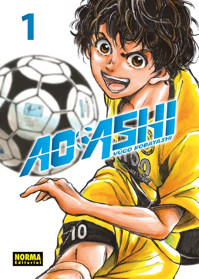 Portada de Aoashi, Tomo 1