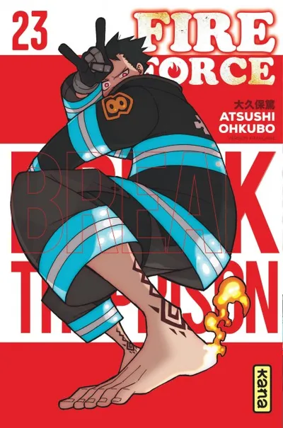 Couverture de Fire Force, Tome 23