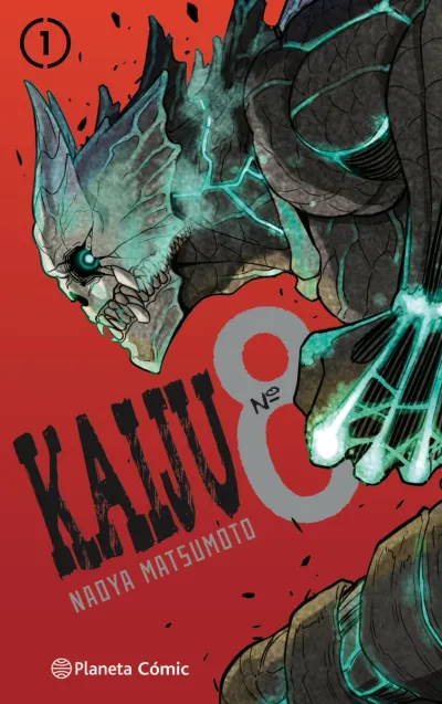 Portada de Kaiju No. 8, Tomo 1