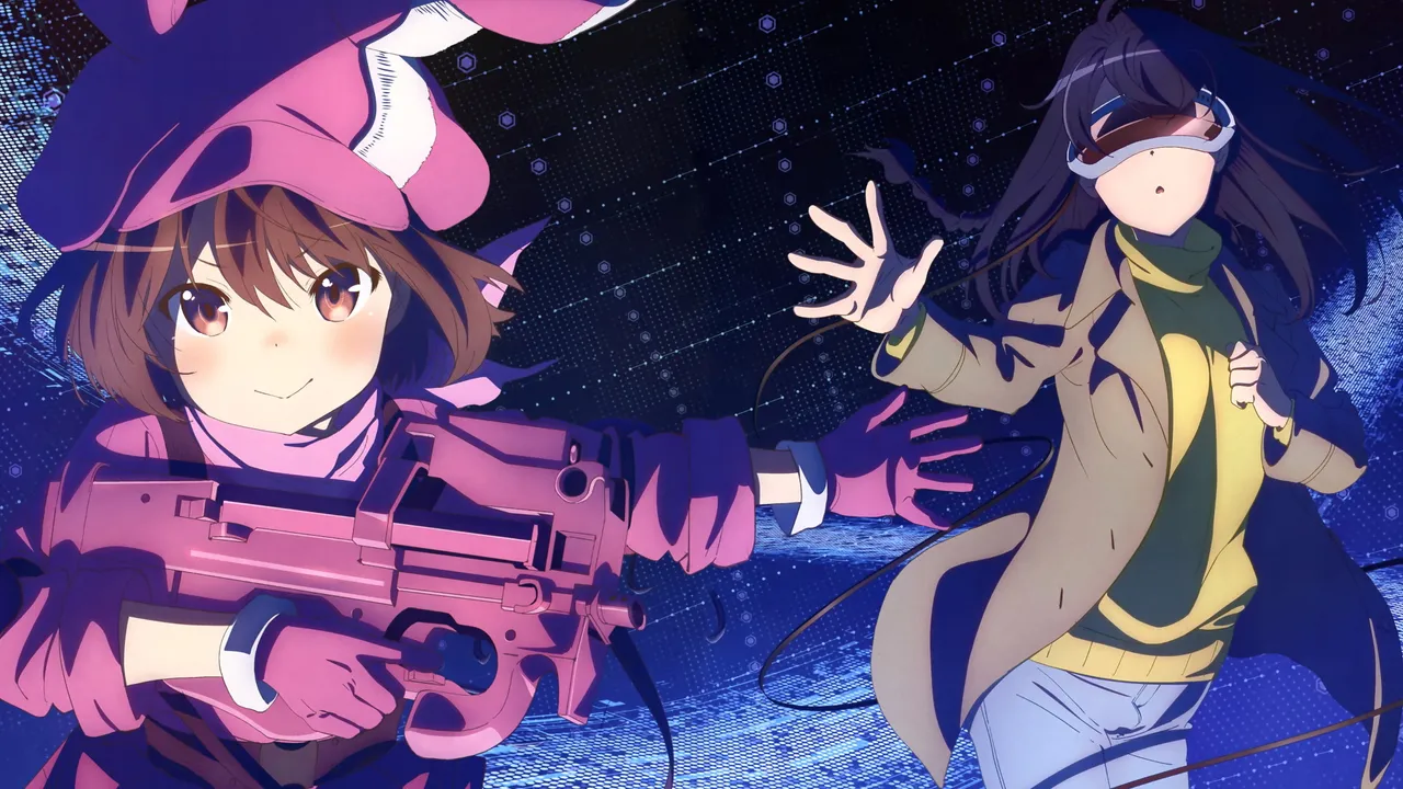 Sword Art Online Alternative: Gun Gale Online anime key visual