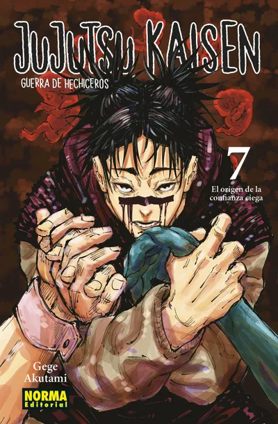 Portada de Jujutsu Kaisen, Tomo 7