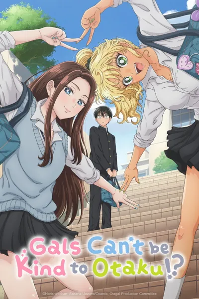 Gals Can't Be Kind to Otaku!? anime poster