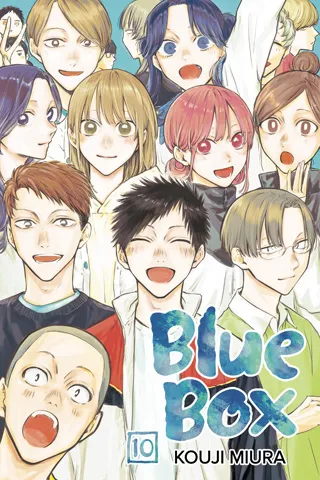 Portada de La caja azul, Tomo 10 (edición en inglés)