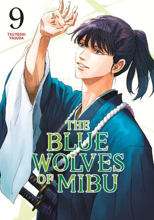 Cover of The Blue Wolves of Mibu, Vol. 9 (English edition)