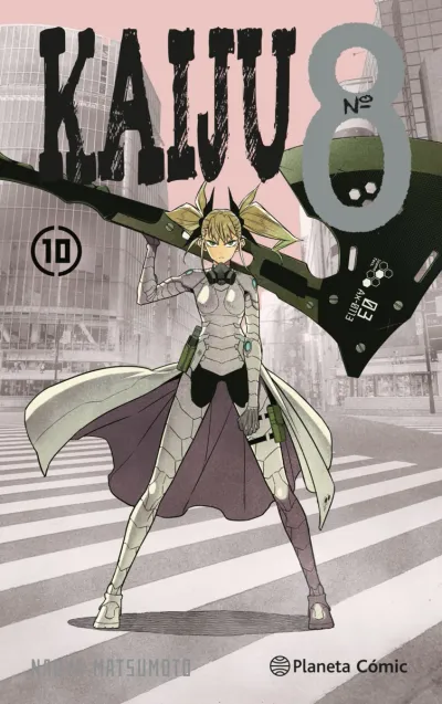 Portada de Kaiju No. 8, Tomo 10