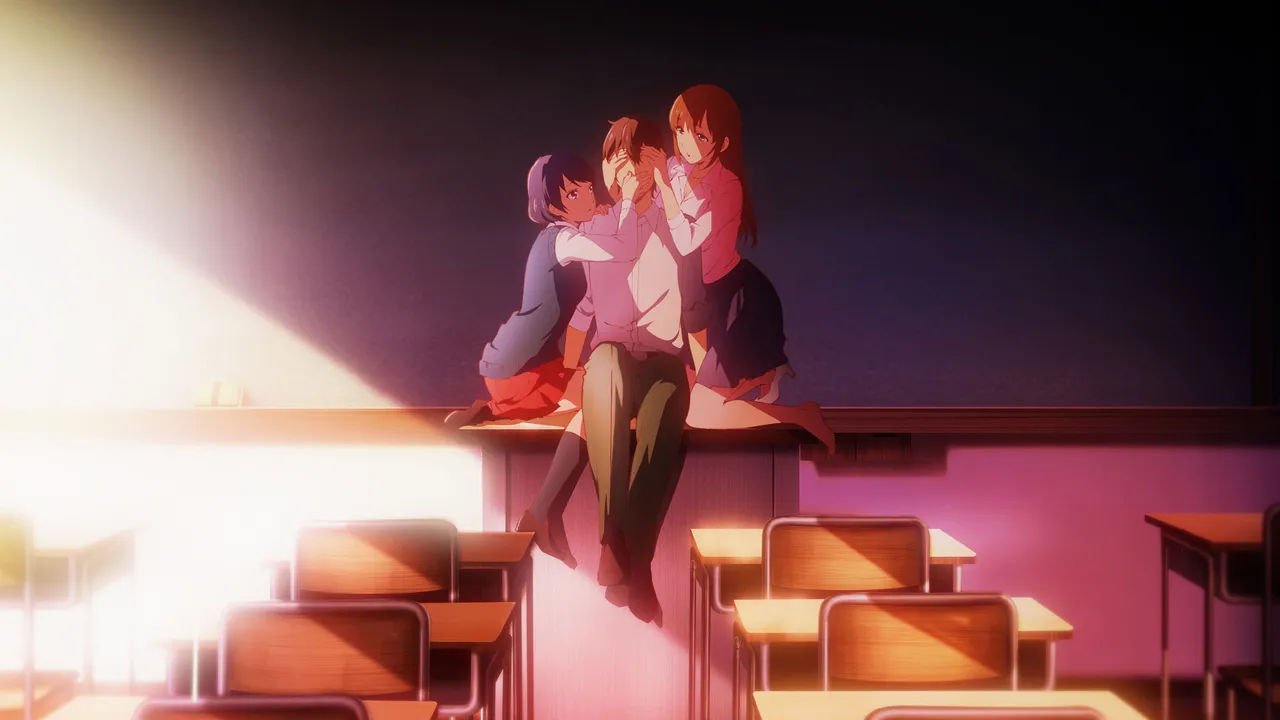 Domestic Girlfriend anime key visual
