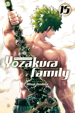 Portada de Misión: Familia Yozakura, Tomo 15 (edición en inglés)