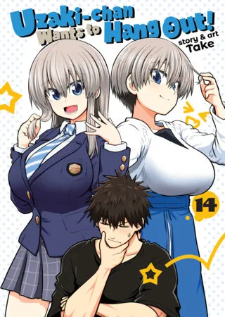 Cover of Uzaki-chan Wants to Hang Out!, Vol. 14