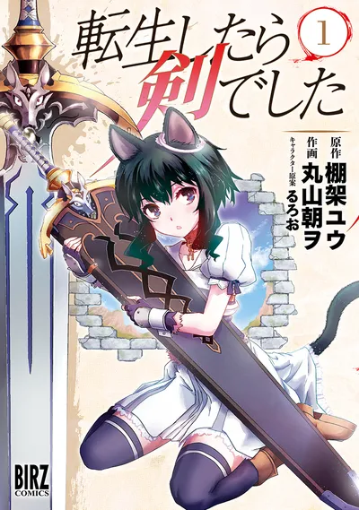 『転生したら剣でした』の表紙