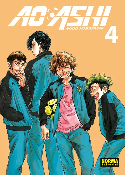 Portada de Aoashi, Tomo 4