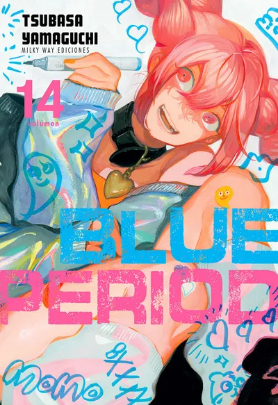 Portada de Blue Period, Tomo 14