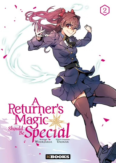 Couverture de A Returner's Magic Should Be Special, Tome 2