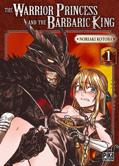 Couverture de The Warrior Princess and the Barbaric King, Tome 1