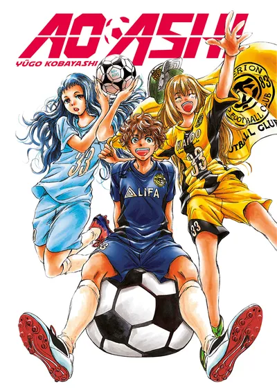 Portada de Aoashi, Tomo 8