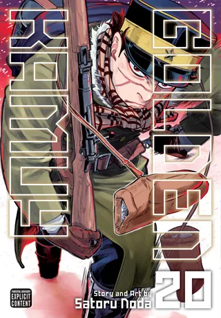 Portada de Golden Kamuy, Tomo 20 (edición en inglés)