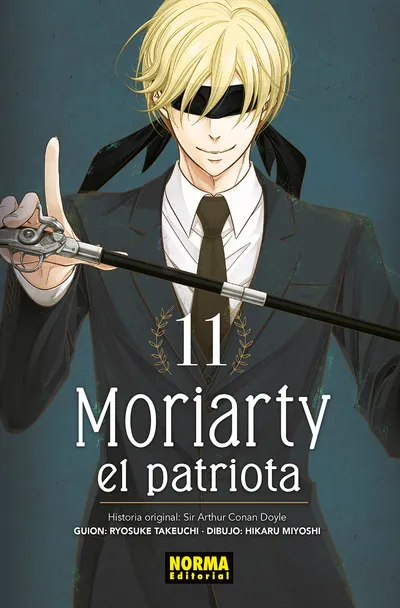Portada de Moriarty the Patriot, Tomo 11