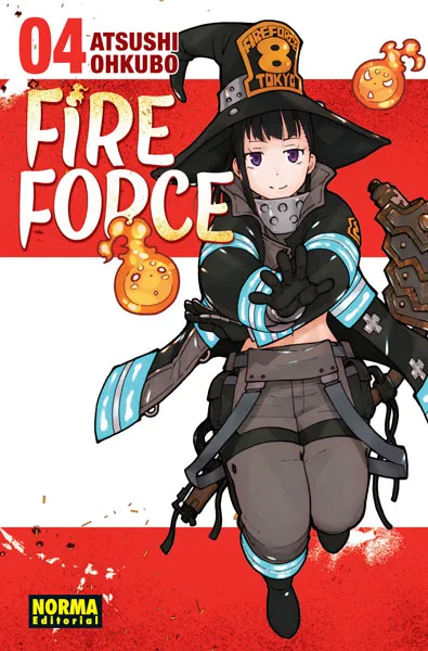 Portada de Fire Force, Tomo 4