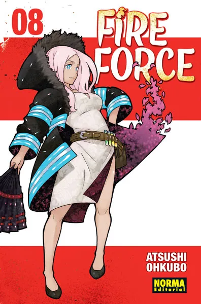 Portada de Fire Force, Tomo 8